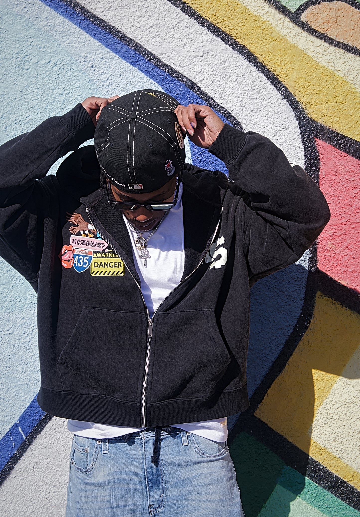 "BLACK" RS ZIP UP