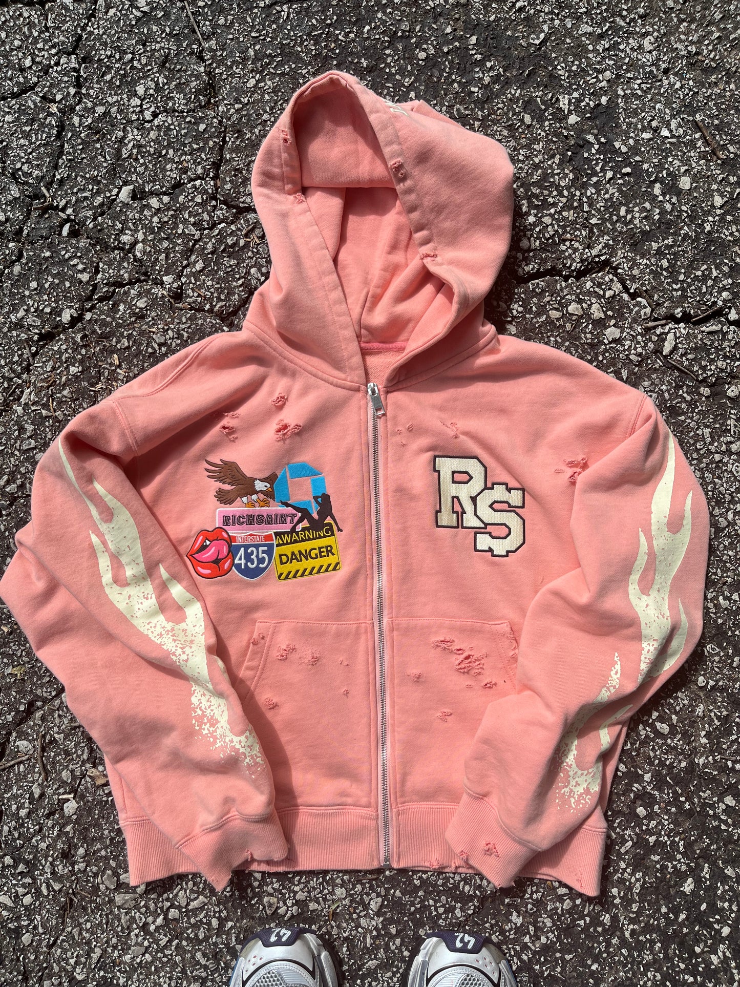 "PINK" RS ZIP UP