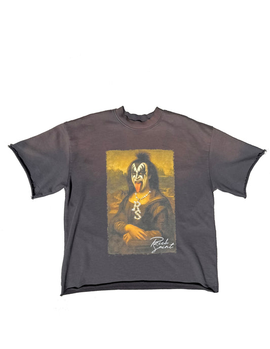Sun Fade Raw Edge T-Shirt